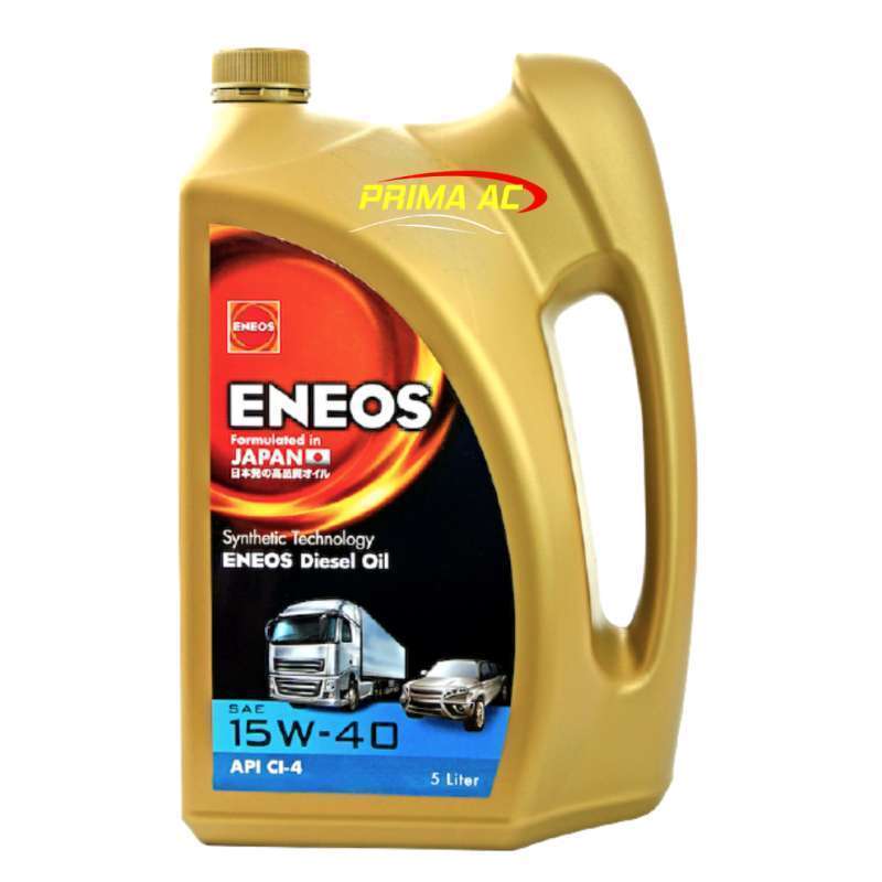 Jual Oli Mesin Mobil Diesel Eneos 15W-40 CI-4 5 Liter Original di ...