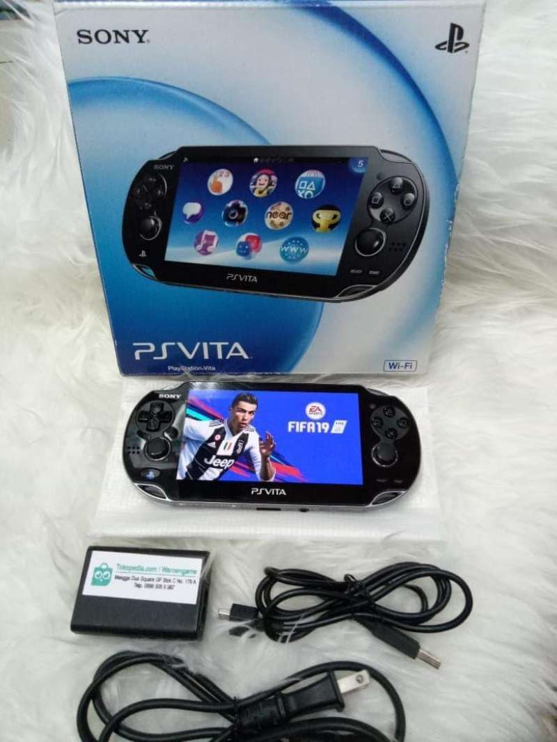 Jual PS Vita AMOLED 64GB Wifi CFW Enso Henkaku (Bisa PSP PS1 SNES NES