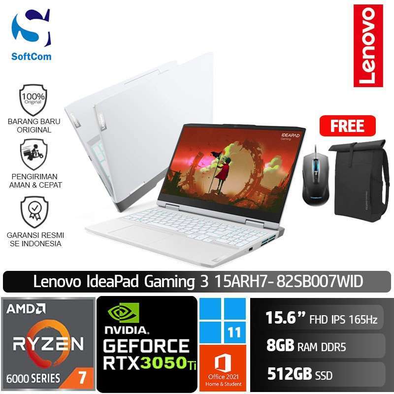 lenovo ideapad gaming 3 15arh7 amd ryzen 7 7735hs