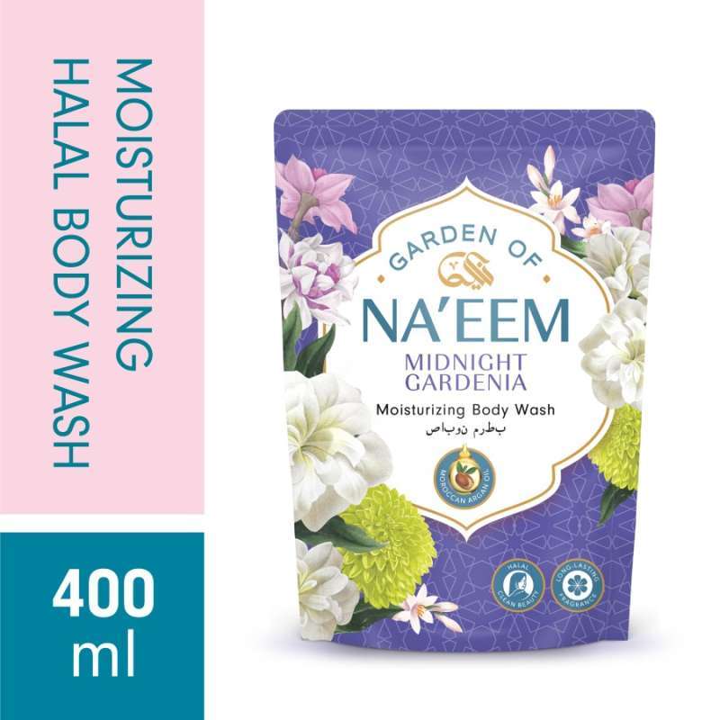 Promo Garden Of Na'eem Midnight Gardenia Moisturizing Body Wash Pouch