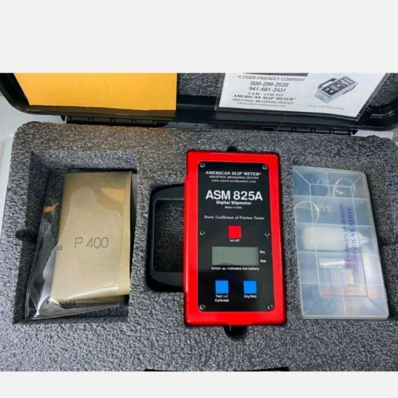 Jual American Slip Meter ASM 825A Digital Coefficient of Friction