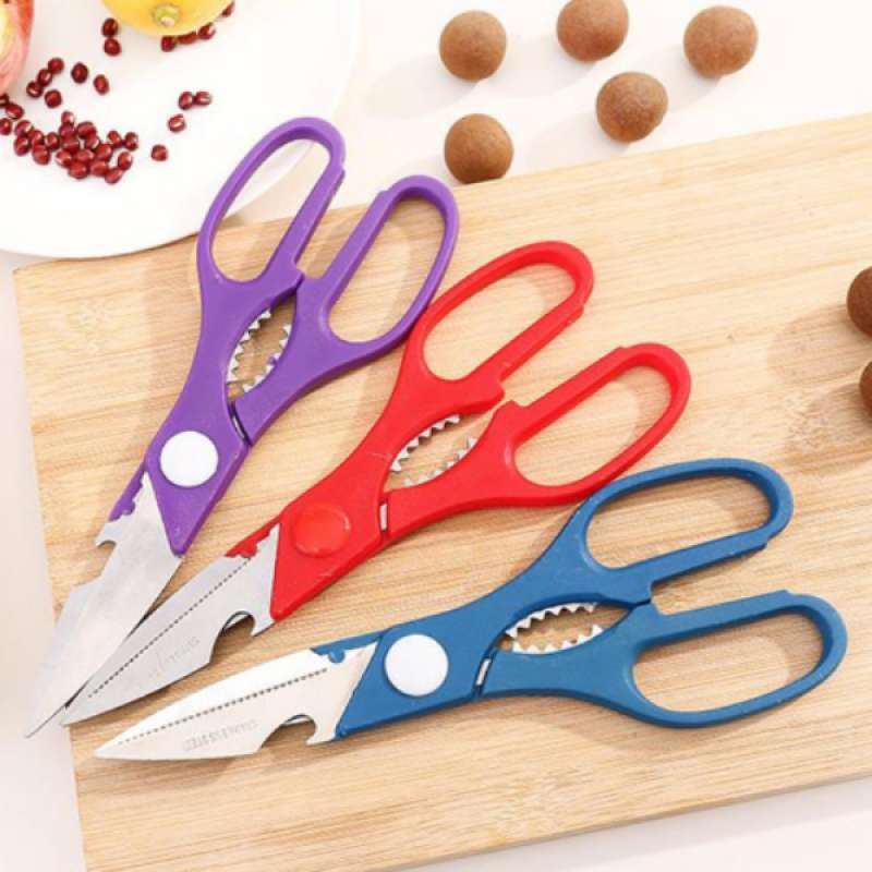 Jual Gunting Dapur Serbaguna / Scissor / Kitchen Scissor Multifunction ...