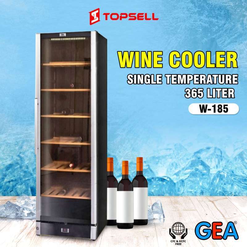 Jual Showcase Wine Cooler Multi Temperatur 365Liter GEA W185 di Seller Topsell Indonesia