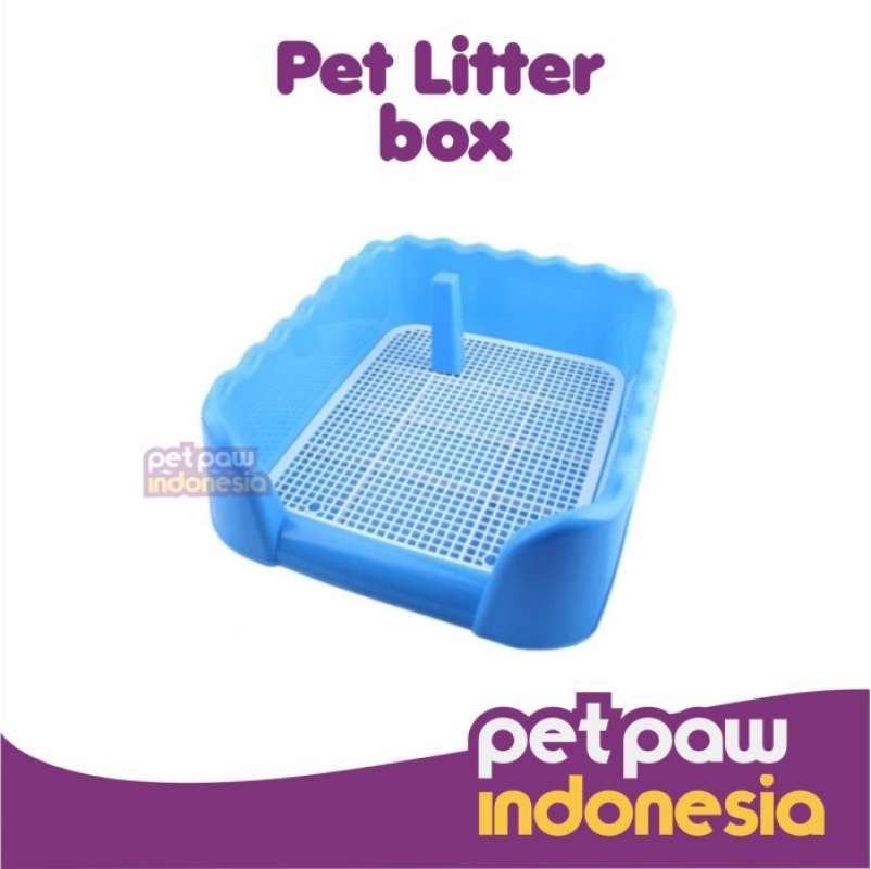 Promo Bak Pet Toilet Anjing Kucing Kelinci Hewan Pet Litter Box