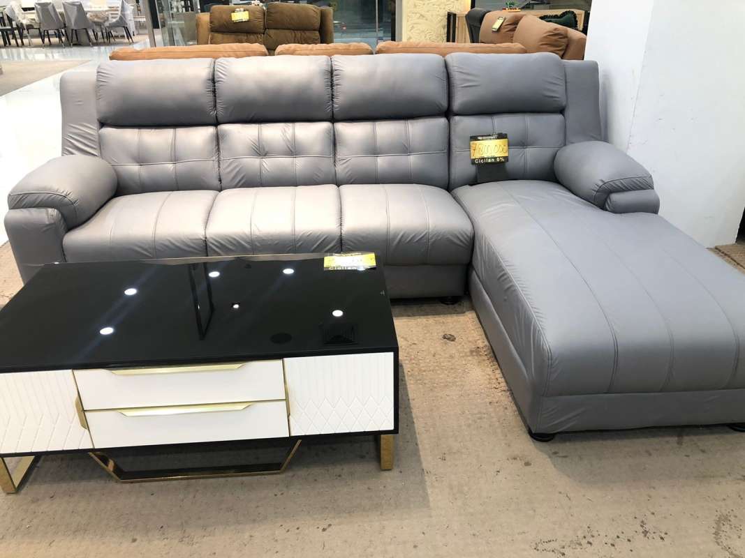 Jual SOFA L VIANO DACRON di Seller Plaza harmony Official Store Kota