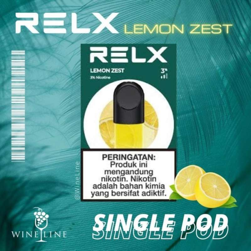 Promo PODS RELX POD LEMON ZEST Diskon 20 di Seller Edebe Kalisari