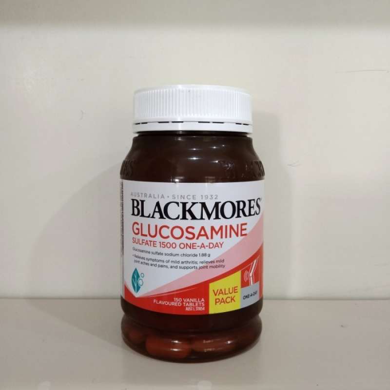 Jual (TERBAIK) Blackmores Glucosamine Sulfate 1500 One A Day 150 Tablets di Seller De Nature
