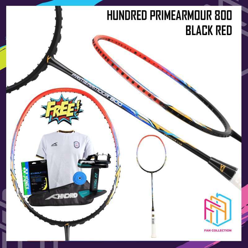 Jual Hundred Raket Primearmour 800 Raket Badminton Original Di Seller ...