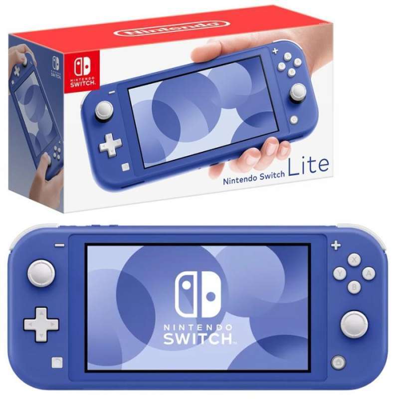 Jual Nintendo Switch Lite CFW 128GB ATMOS Dual SPLIT OS + CHEAT Blue di ...