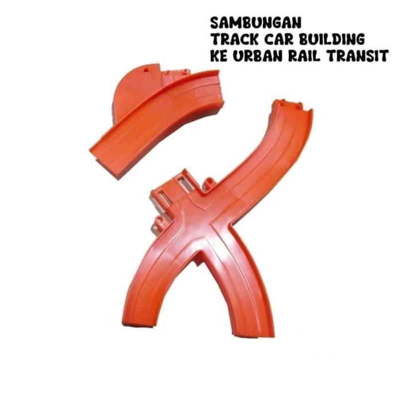 Promo Rel Sambungan Mobil Mini Car Track Adventure & Urban Rail Car