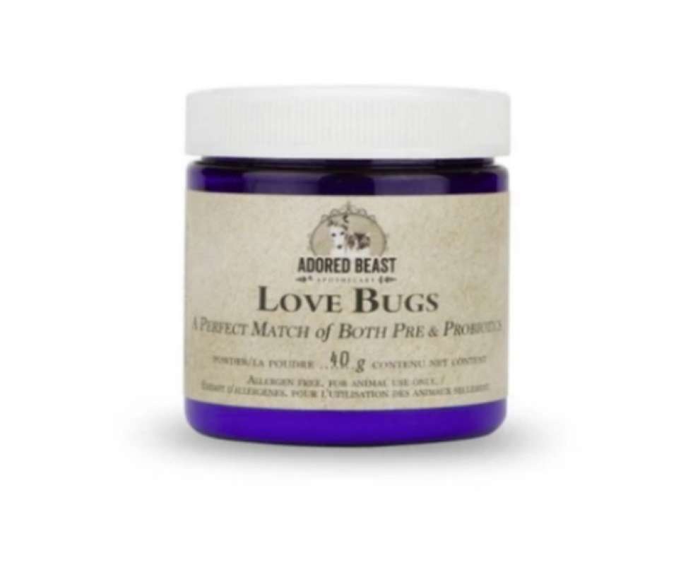 Jual Adored Beast Love Bugs 80Gr Probiotic / Probiotik Anjing di Seller