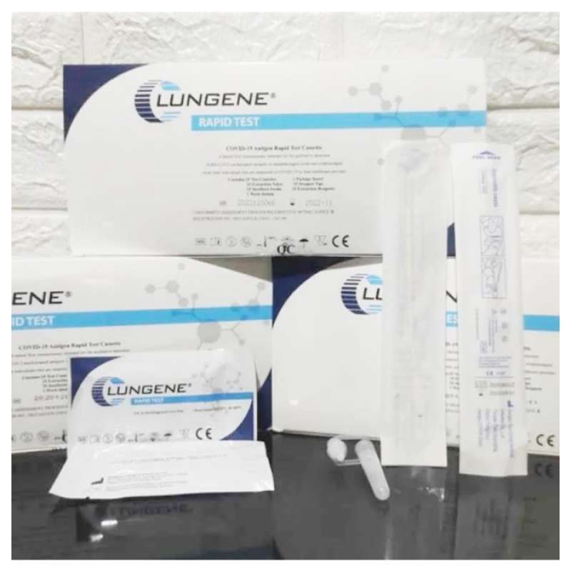 Promo Alat Tes Swab Antigen Clungene Lungene Biru Original AKL Kemenkes