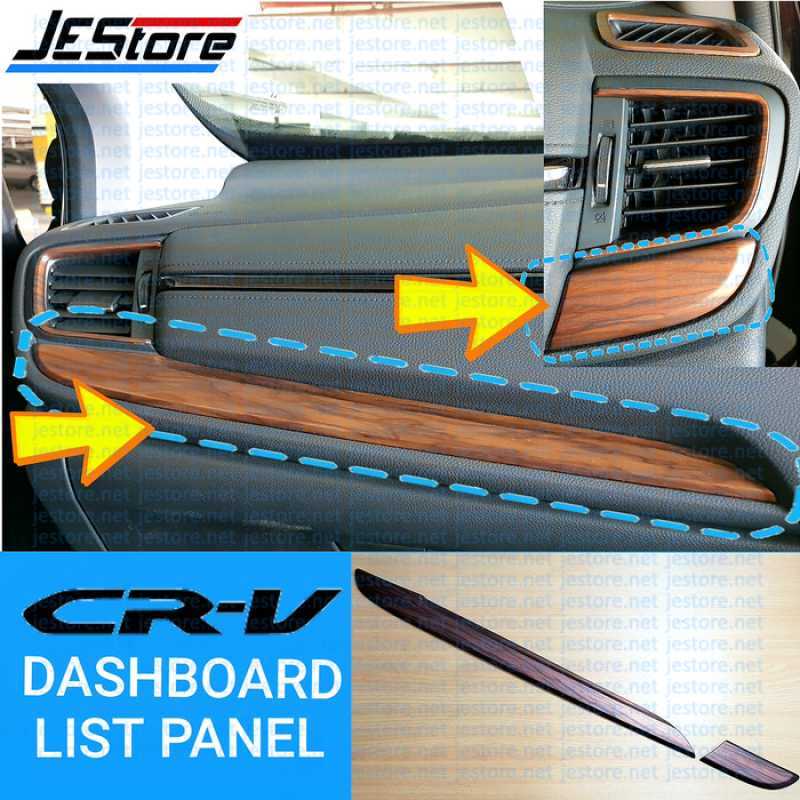 Jual CRV DASHBOARD LIST PANEL CRV 18 TURBO COVER WOODEN DASHBOARD LIST CRV di Seller Gasta Depn