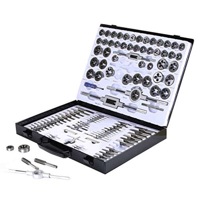 Jual Muzerdo 115PCS Sae and Metric Bearing Steel Tap and Die