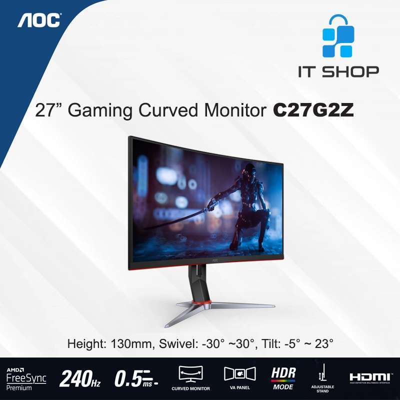 Jual AOC 240Hz Gaming Monitor C27G2Z di Seller IT Shop Official Store ...