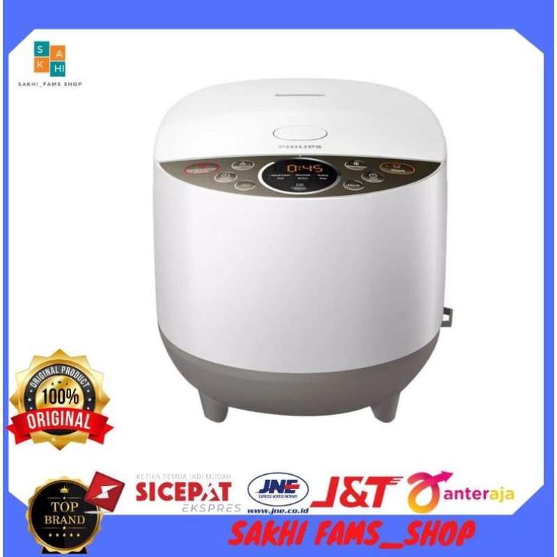 Jual Philips Rice Cooker Digital 1.8 Ltr Hd4515/33 Putih di Seller