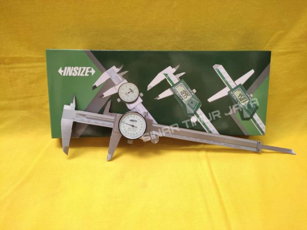 Promo Dial Caliper 1312200A / Insize Sigmat Kaliper Jarum 0200Mm