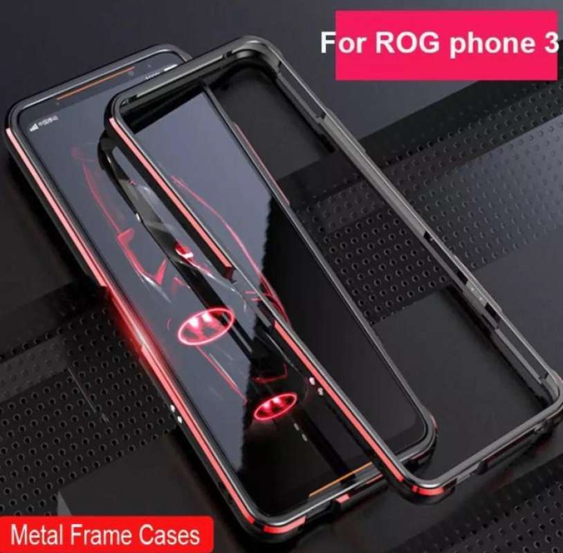Jual ASUS ROG PHONE 3 ZS661KS METAL BUMPER ORIGINAL HARD CASE BORDER ...