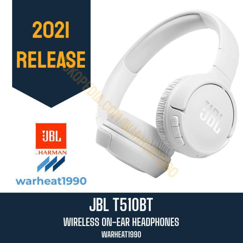 Promo JBL Tune T510BT Wireless Bluetooth Headphone Diskon 25 di Seller