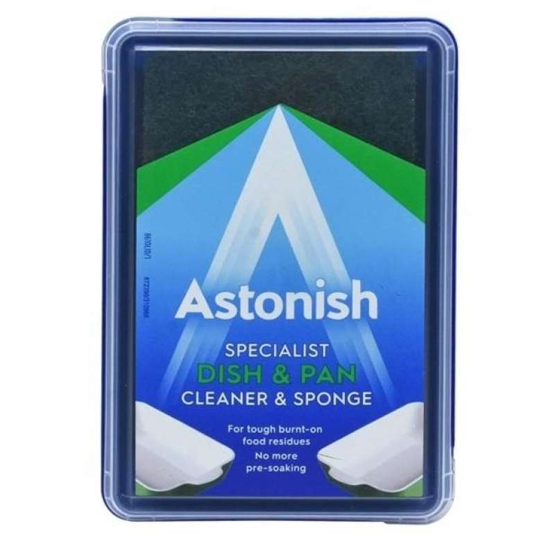 Jual Astonish 250 Gr Premium Dish And Pan Cleaner With Sponge di Seller