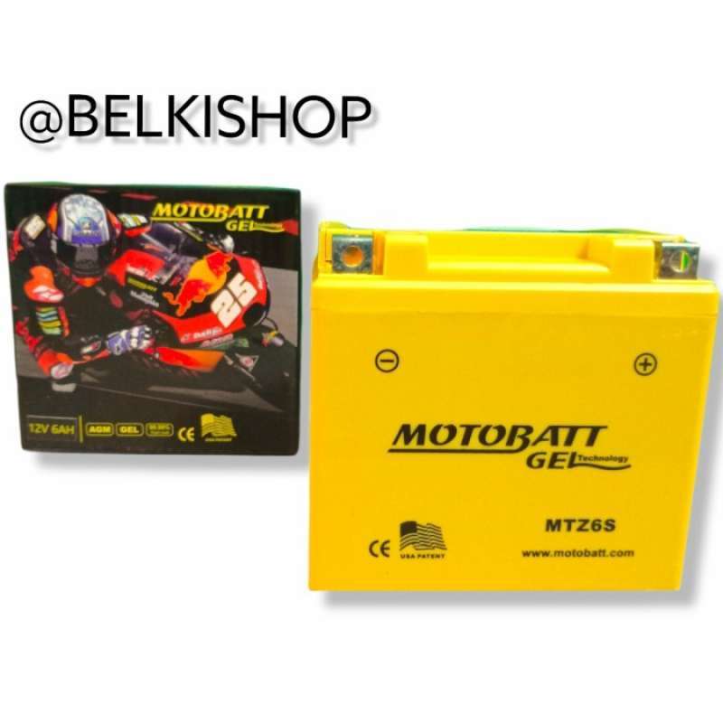Promo Aki Motor Honda Vario 150 Motobatt Mtz6S di Seller SUMBER REZEKI