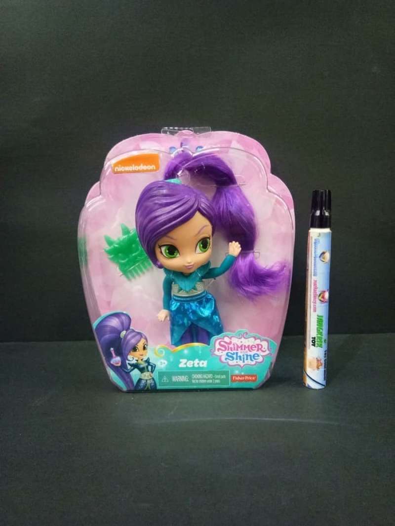 Promo Mainan Boneka Shimmer and Shine Zeta Doll 15cm Fisher Price