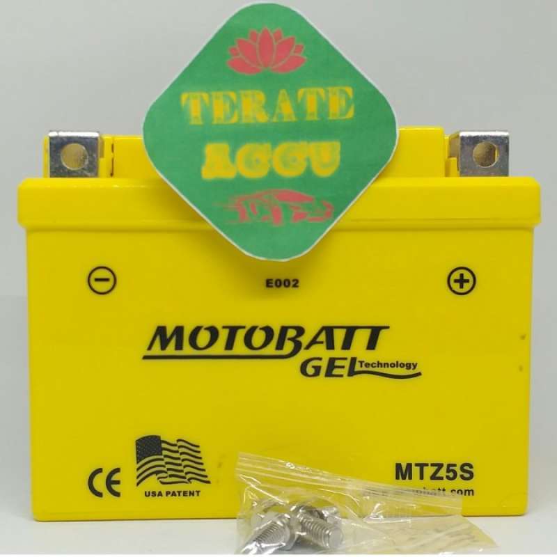 Jual Aki Motor Honda Vario MOTOBATT MTZ5S GEL Accu Kering / Aki Kering