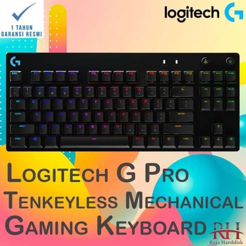 Jual Logitech G Pro Tenkeyless Mechanical Gaming Keyboard di Seller
