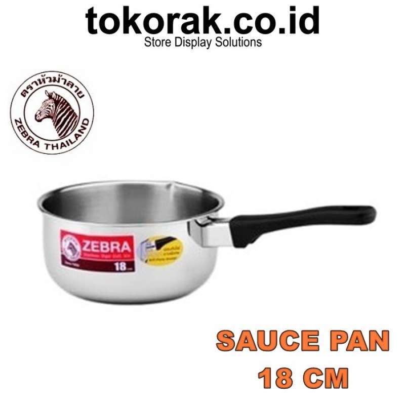 Jual PANCI SUSU ZEBRA SAUCE PAN 18 CM 166308 PANCI INDOMIE STAINLESS