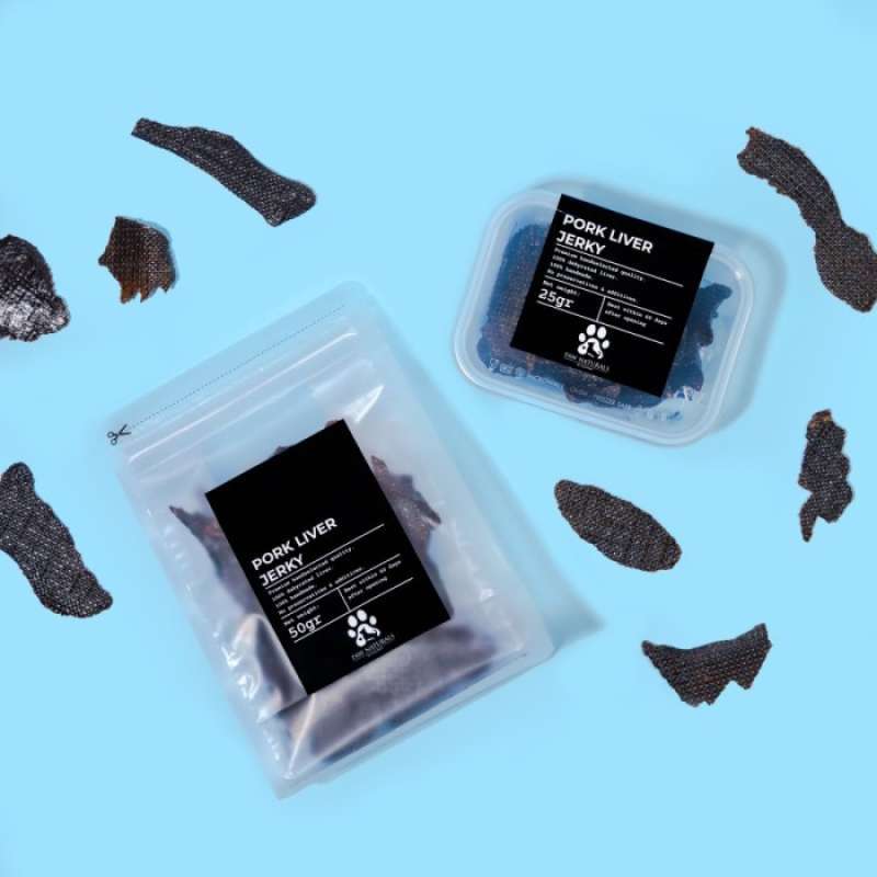 Jual Cemilan/Snack/Treats Paw Naturals Pork Liver Jerky di Seller