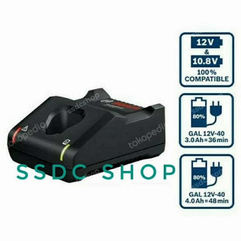 Jual BOSCH GAL 12V-40 / CHARGER BATTERY BOSCH 12V di Seller MMT Garko ...