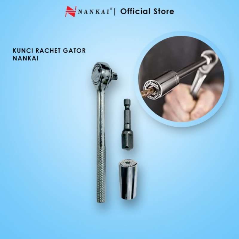 Promo Kunci Pas Super / Socket Gator / Gator Grip Universal Socket