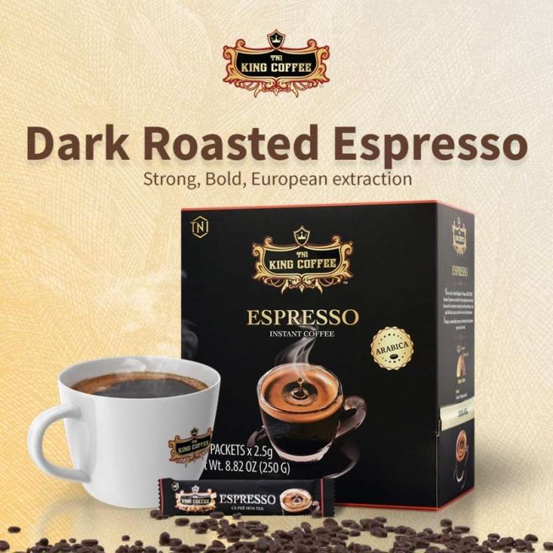 Jual Kopi Vietnam King Coffee Espresso Instant isi 15 sachet Trung