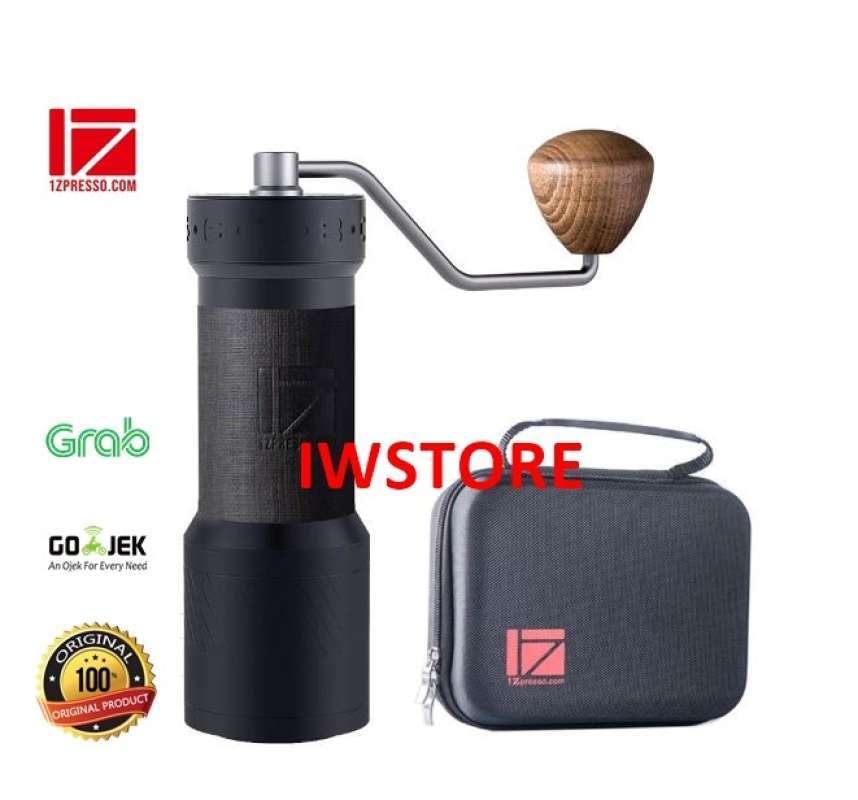 Jual 1Zpresso K Plus Manual Coffee Grinder / Grinder kopi BLACK