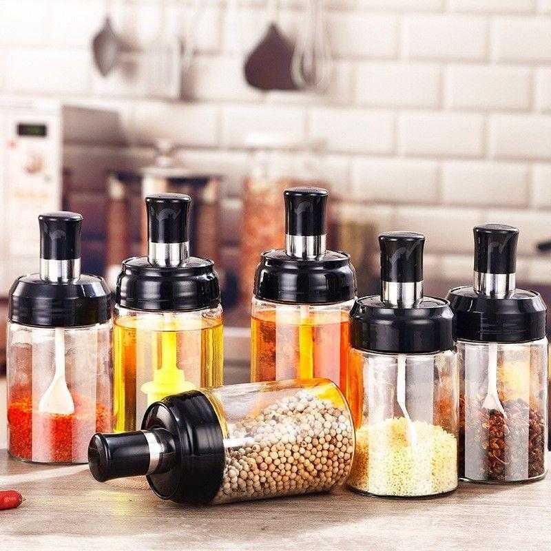 Jual Cod Botol Kaca Tebal Toples Tempat Bumbu Dapur Garam Gula Kopi Teh ...