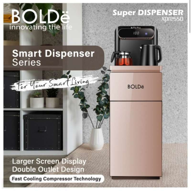 Jual BOLDE SUPER DISPENSER XPRESSO Galon Bawah + Remote + 2 Kattle ...