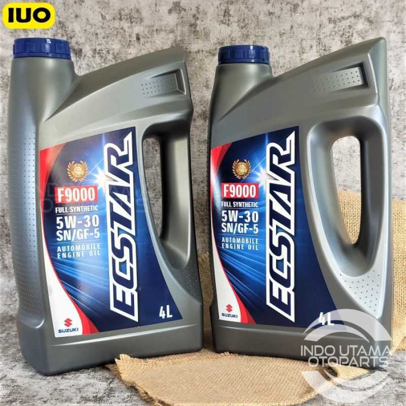 Promo Oli Suzuki 5W 30 Ecstar F9000 Genuine Oil Sgo 4L Diskon 5% di ...