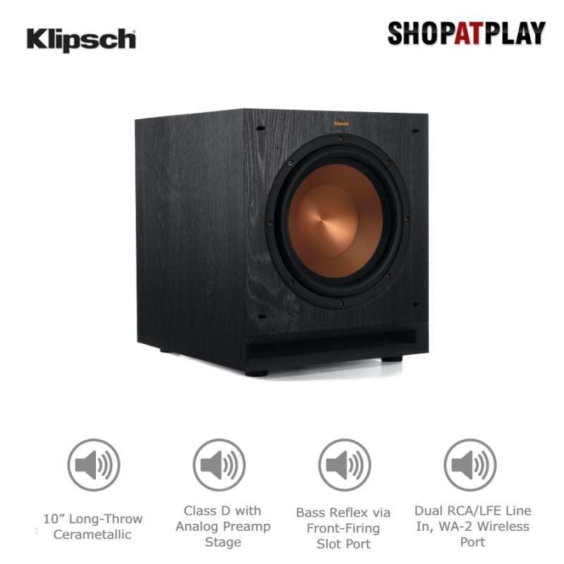 Promo Klipsch Spl100, 10 Powered Subwoofer Diskon 29 Di Seller Play