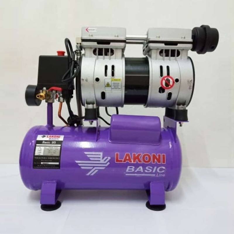 Jual Lakoni 9S Mesin Kompresor Pompa Angin Oiless Silent ...