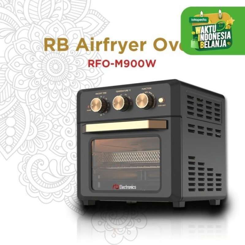 Jual RB Air Fryer Oven Multi Fungsi RFOM900W Kapasitas 18L di Seller