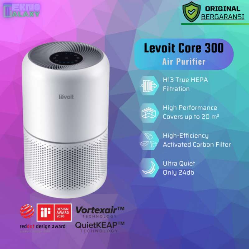 Promo LEVOIT Core 300 True HEPA Air Purifier Alat Pembersih Udara