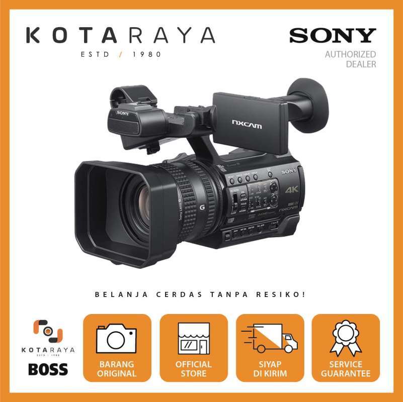 Jual Camcorder Profesional Sony HXRNX200 NXCAM 4K GARANSI RESMI di