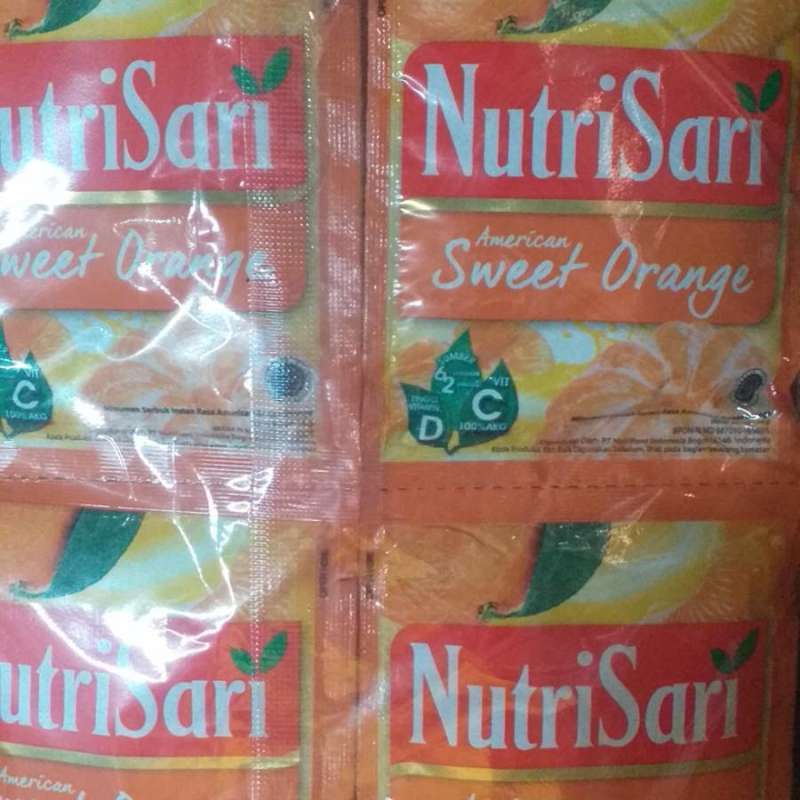 Siip Renceng Jual Nutrisari Sweet Orange 1 Renceng Isi 10 Sachet Di Seller Toko ...