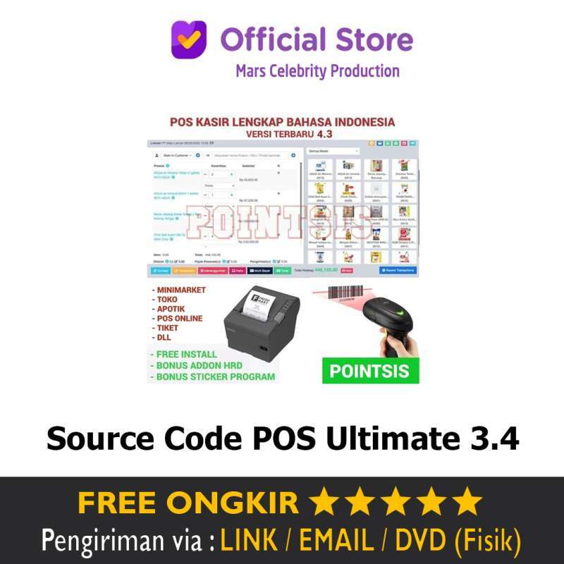 Jual Source Code Aplikasi Kasir POS UltimatePOS 3.4 IPOS Laravel Siap ...