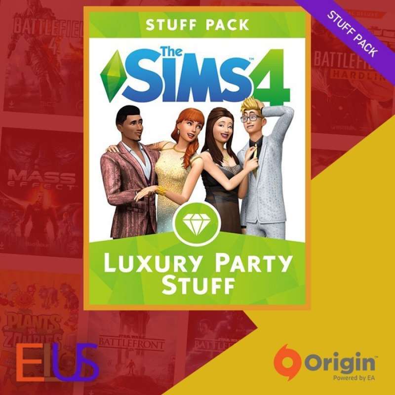 Jual The Sims 4 Luxury Party Original Origin - STUFF PACK (PC - MAC) di ...