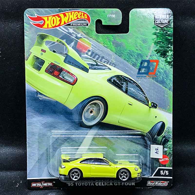 Hot Wheels Premium '95 Toyota Celica GT-Four – Mountain Drifters 5/5 Collectible Die-Cast Car - View #11