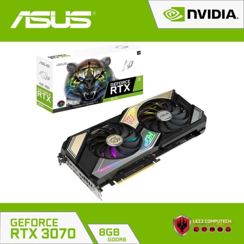 Jual ASUS KO GeForce RTX 3070 V2 OC Edition 8GB GDDR6 with LHR di ...