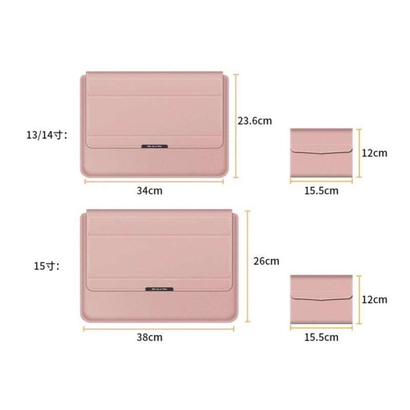 Jual LENOVO YOGA 7i 15 Leather Sleeve Magnet Case Laptop Stand Casing ...