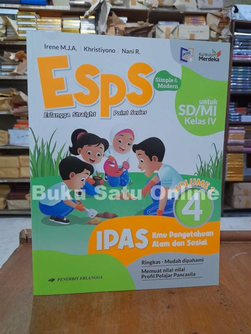 Buku Kurikulum Merdeka Ipas Kelas 4 Sd Untuk Guru Dan Siswa Modul Ajar