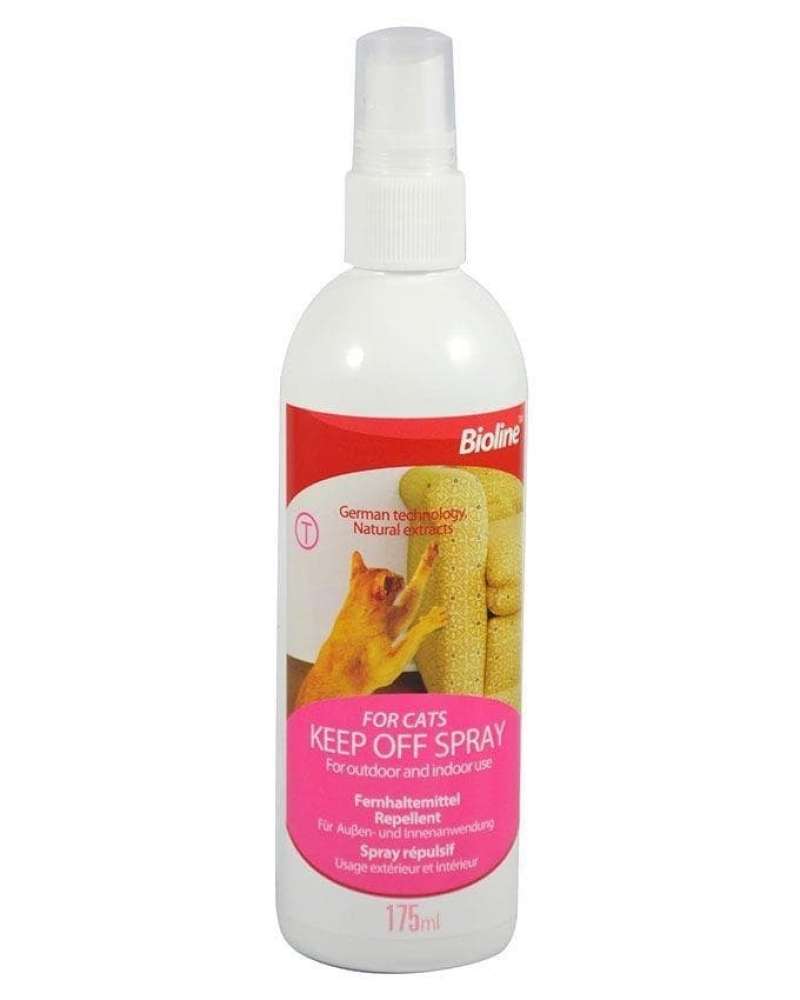 Jual Bioline Keep Off Spray For Cats Sray Anti Cakaran Kucing Di